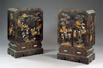 Paire de cabinets