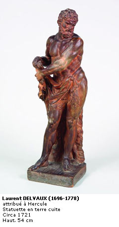 Statuette en terre cuite
